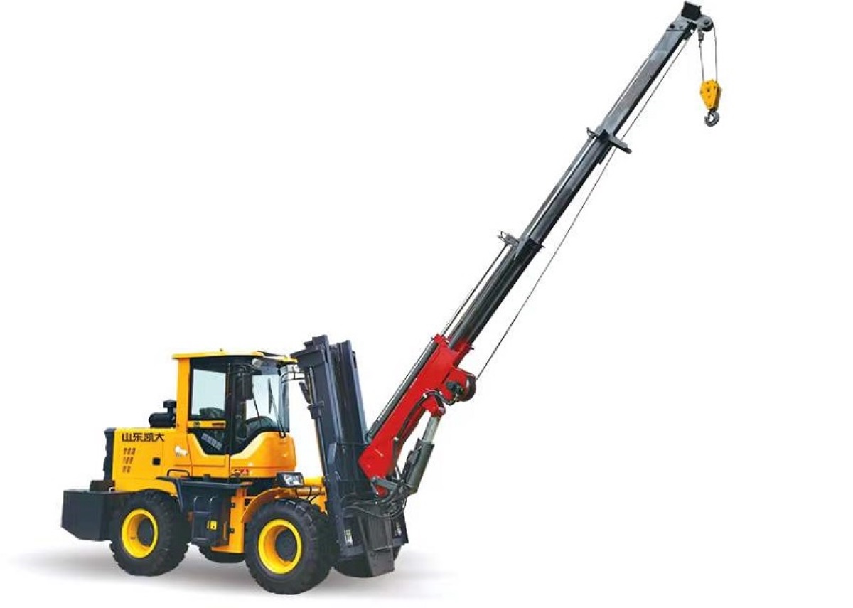 A crane jib boom attachment