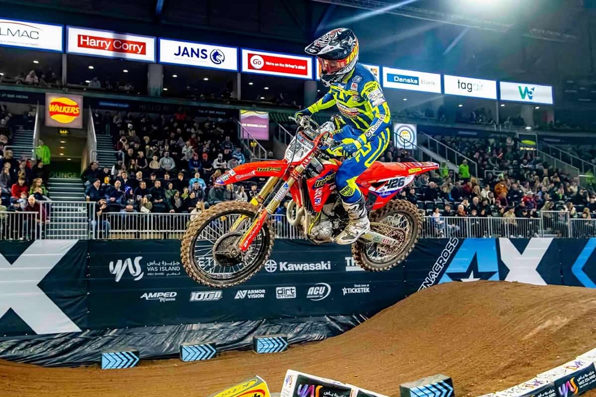  Freestyle rider at the event