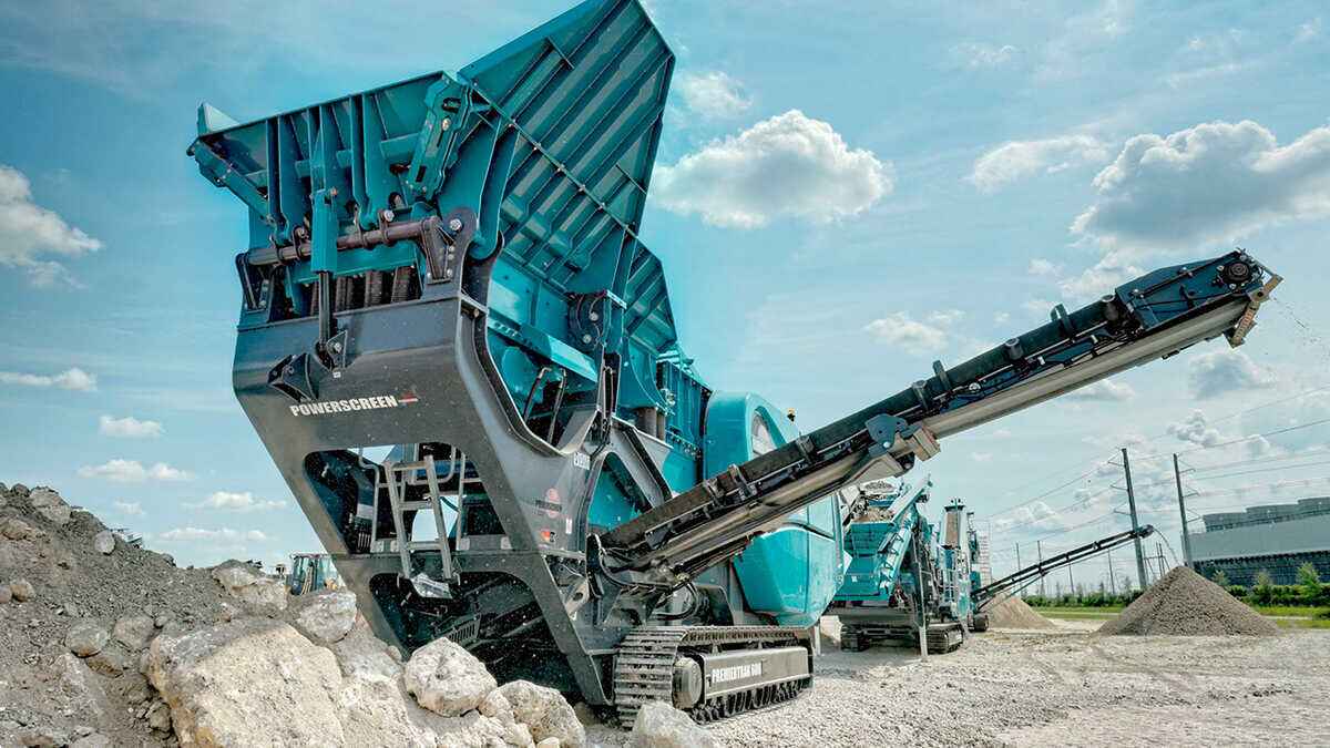 Premiertrak 600E mobile crusher