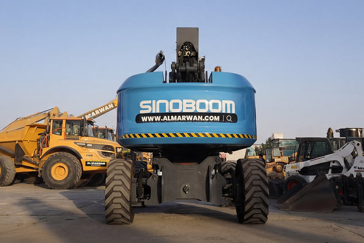 Sinoboom Manlift in Action at Al Marwan
