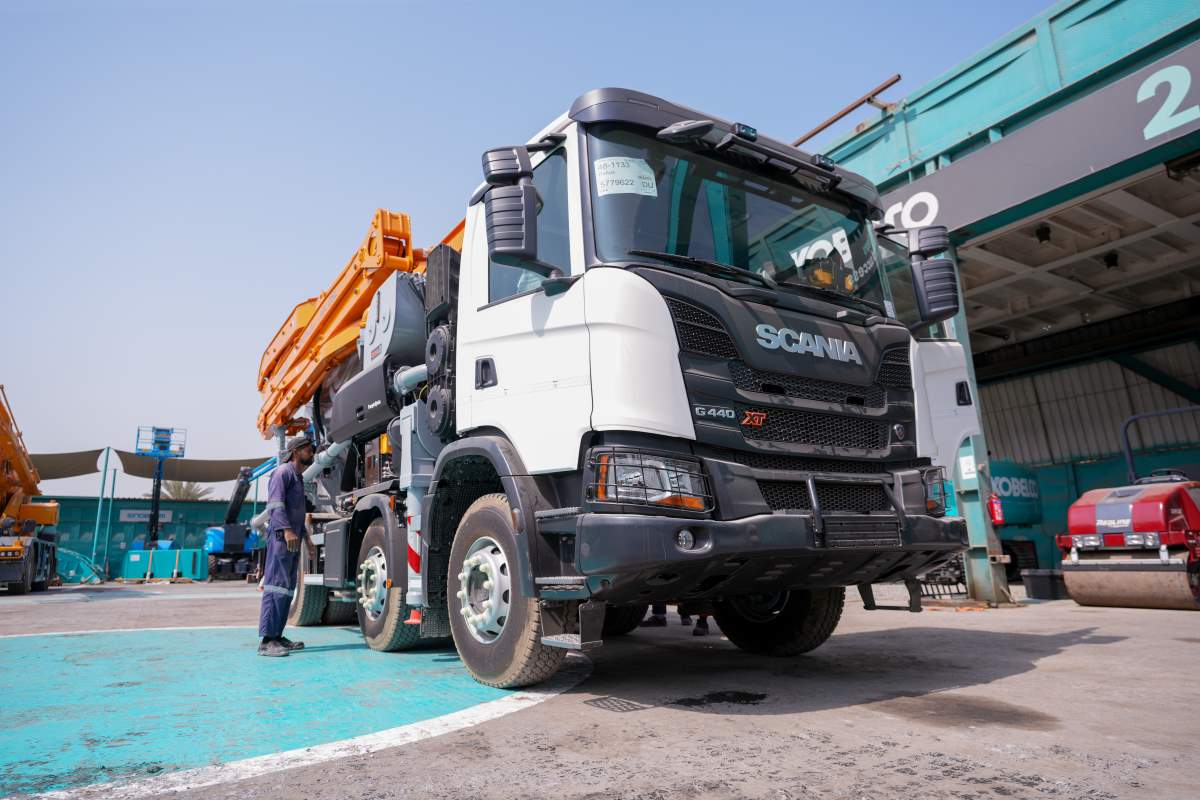 the MK28L concrete truck