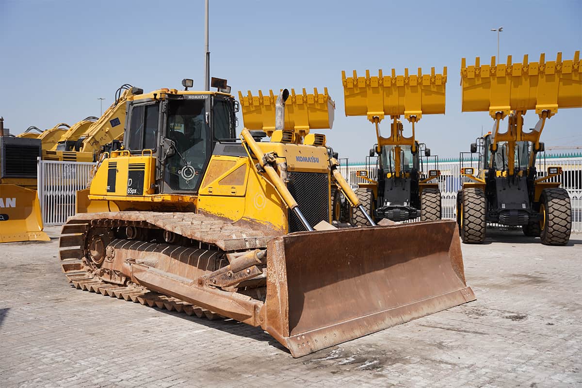 Used Komatsu D65PX-17 LGP Bulldozer