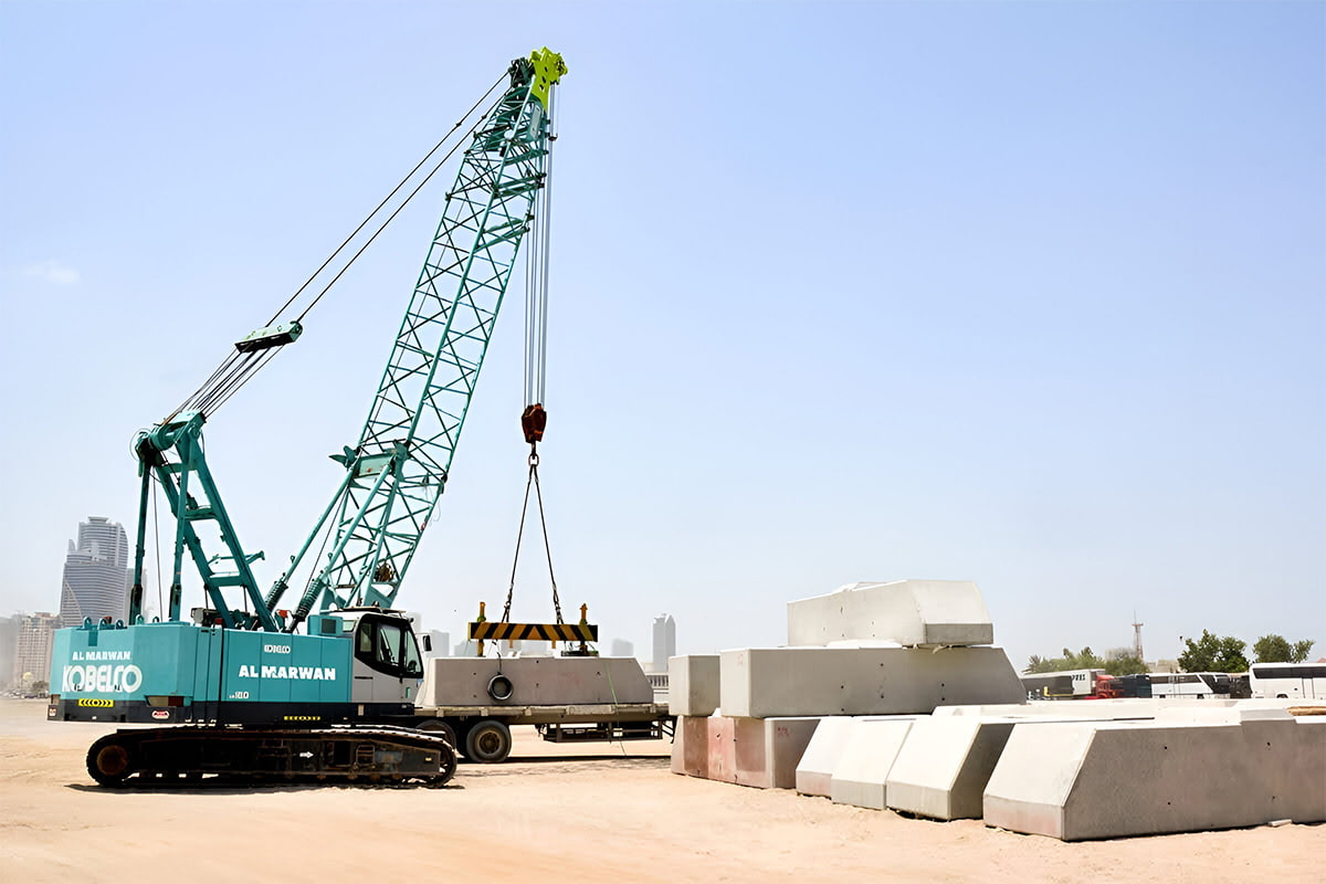 The CKS800 crawler crane