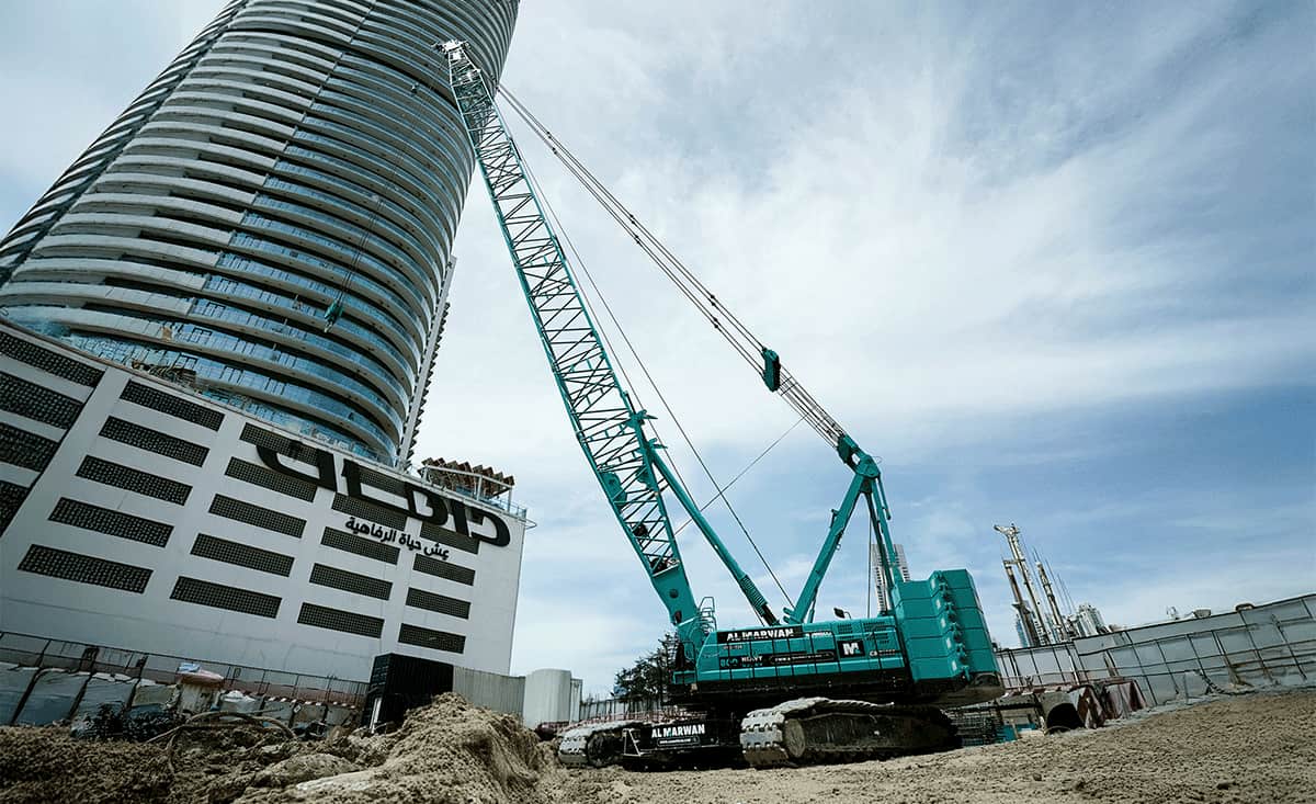 Kobelco Crawler Crane From Al Marwan