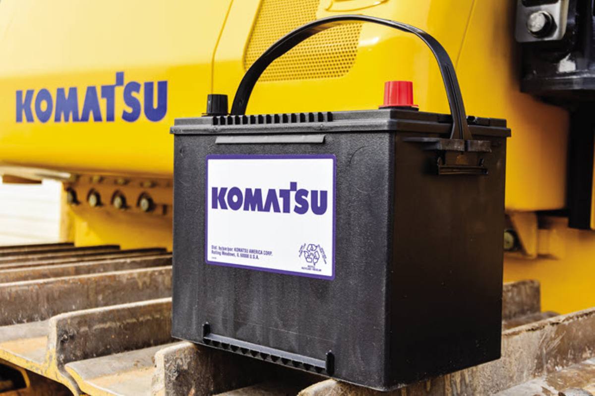 Komatsu battery
