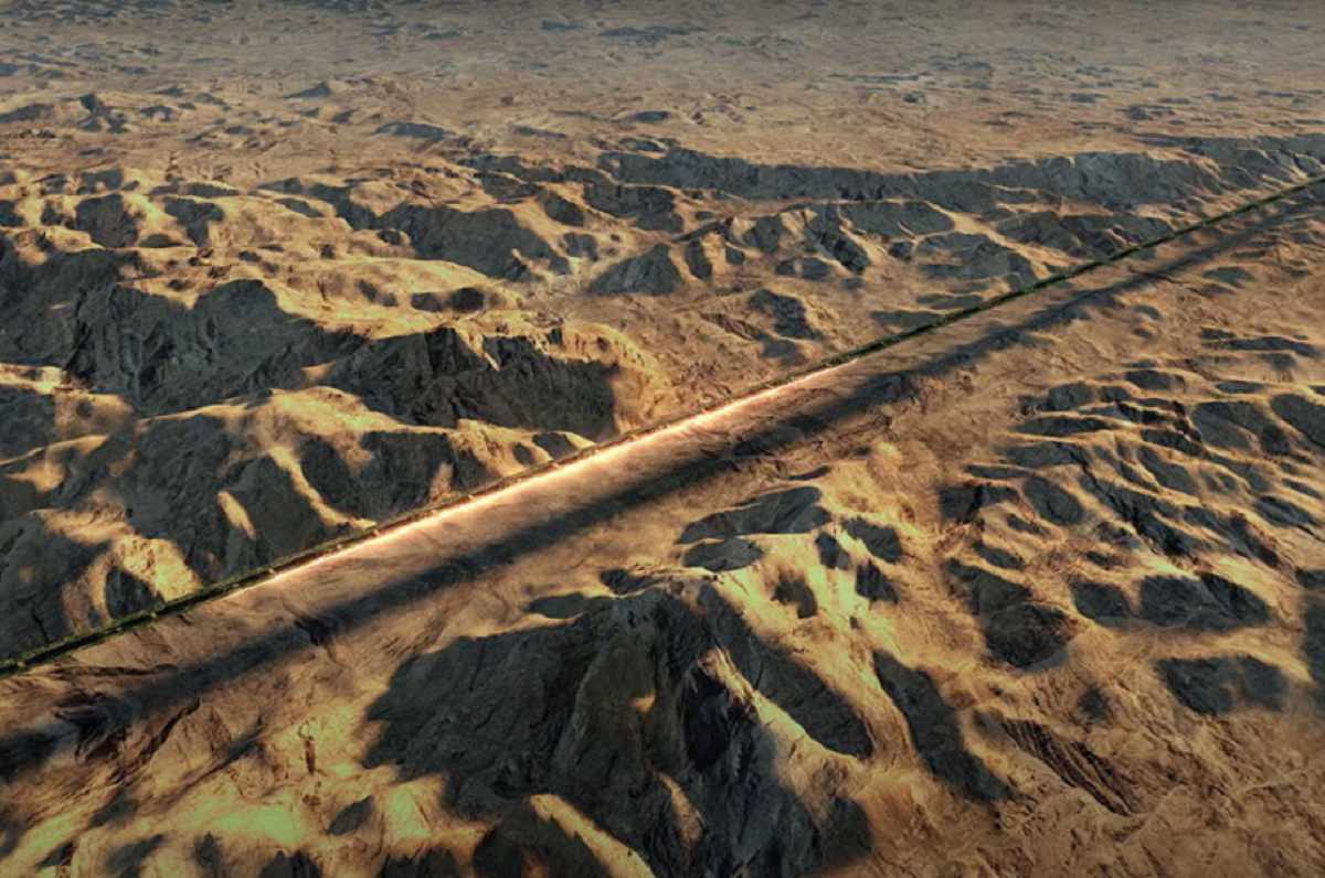 the line project site