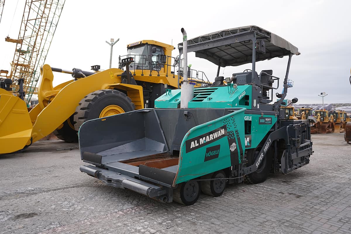 2005 Vögele 07.83 Super 1803-1 wheeled paver