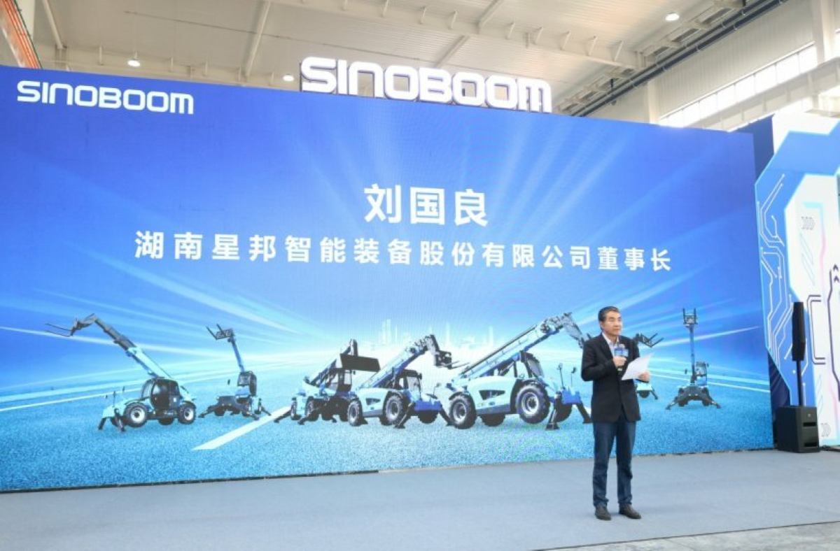 Sinoboom expanded into telehandlers