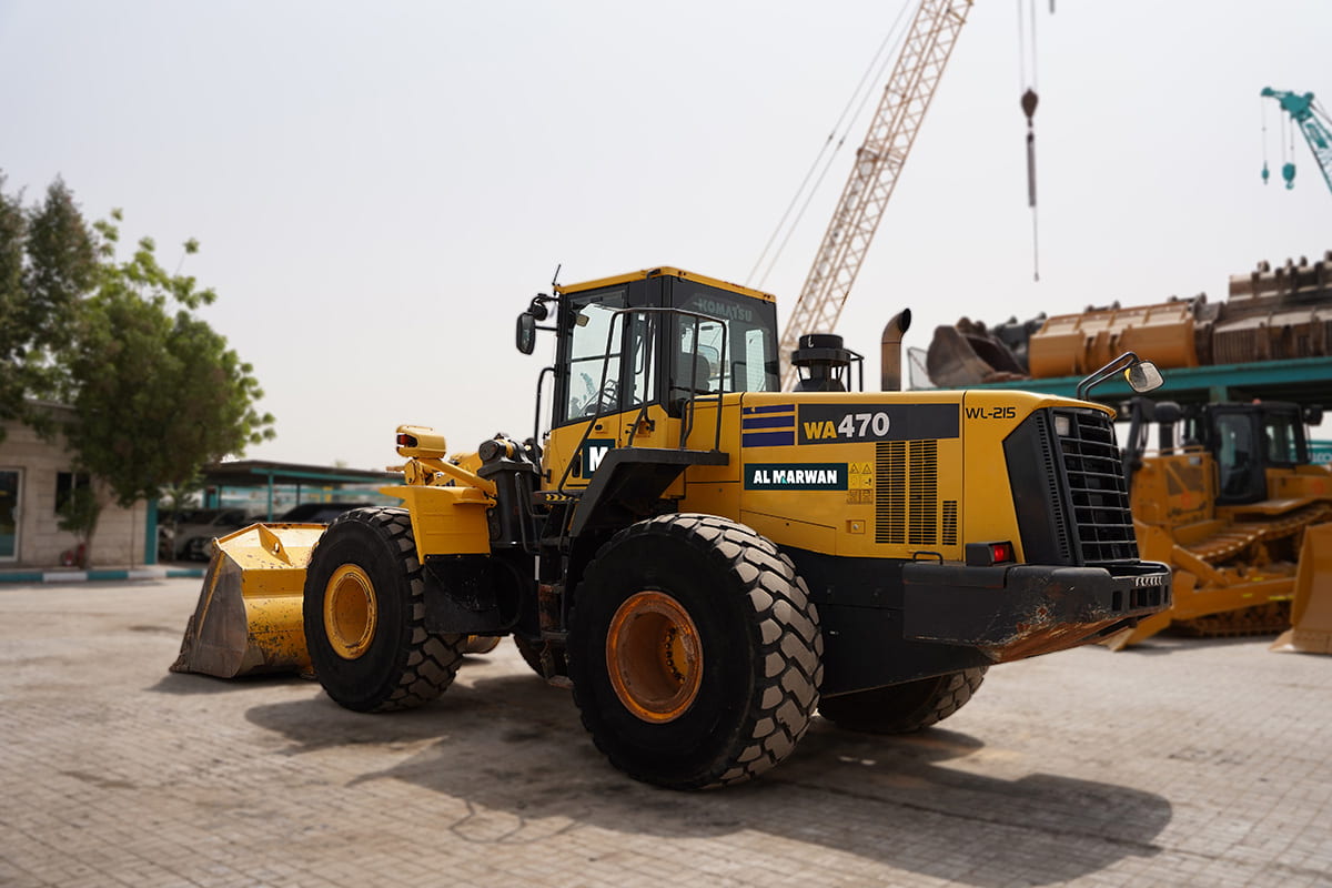 Komatsu WA470 wheel loader