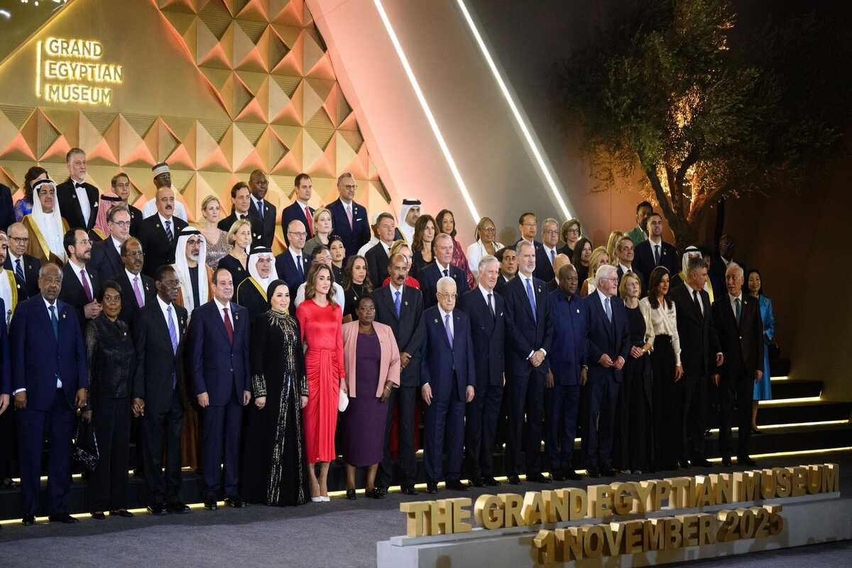 قادة العالم في افتتاح المتحف المصري الكبير