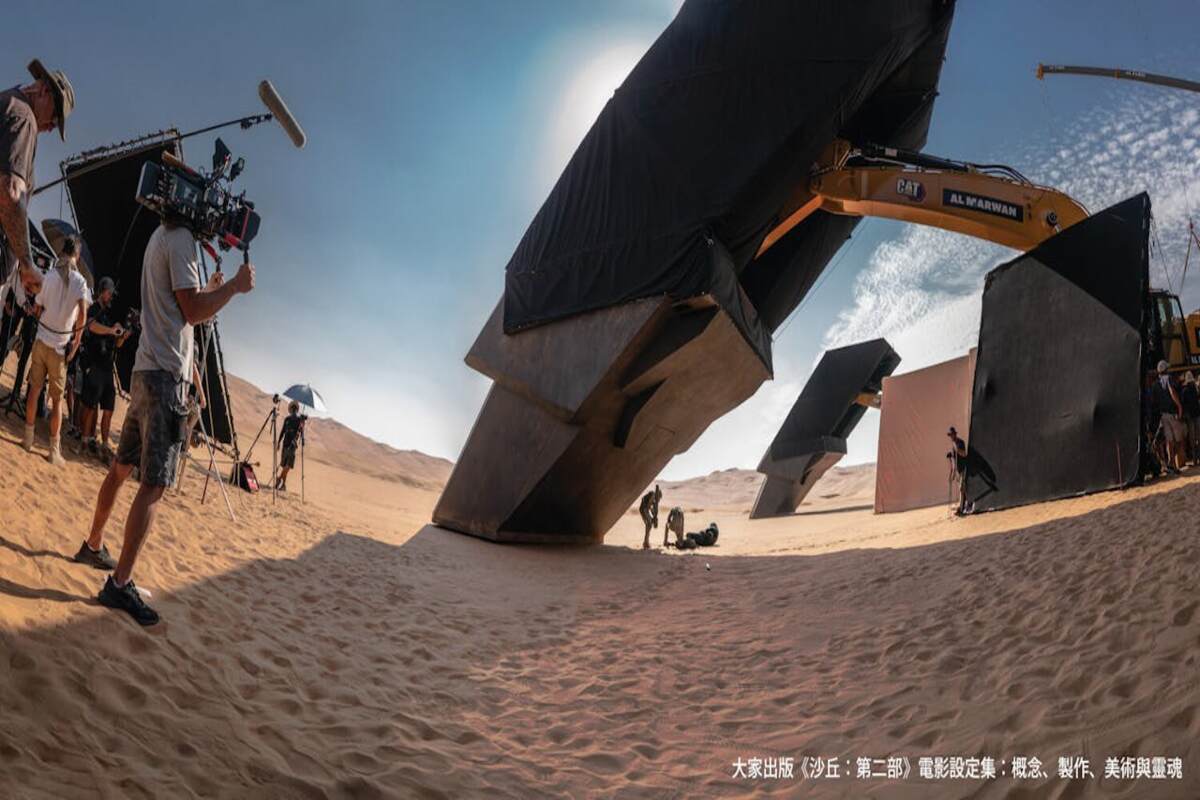 the filming of Dune: Part Two