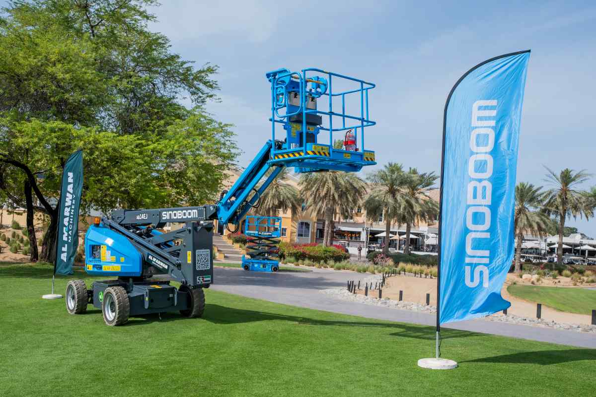 AB14EJ electric boom lift