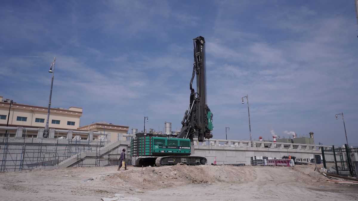 ABI mobilram piling rig