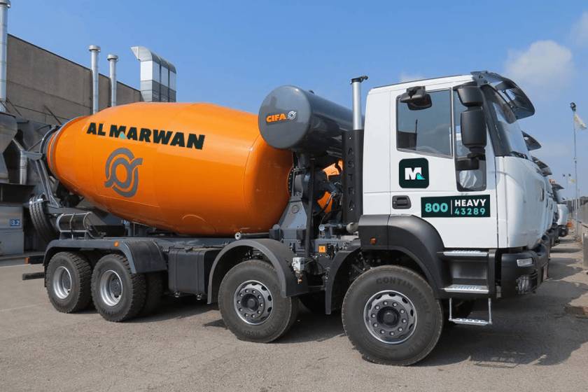 Cifa HD series concrete mixer truck