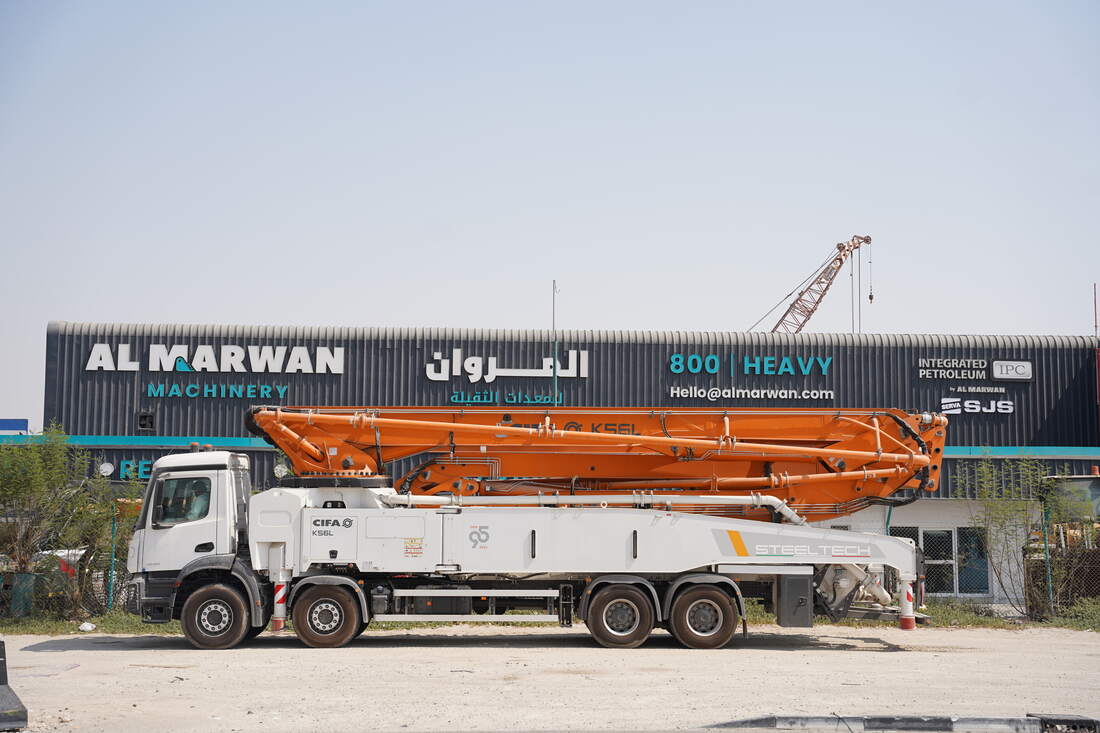 Cifa K56L Concrete Pump Truck