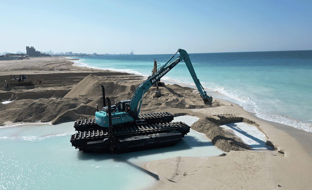 Kobelco Amphibious SK380XDLC-10 Excavator