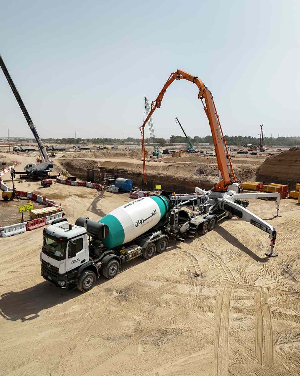 CIFA concrete pump truck