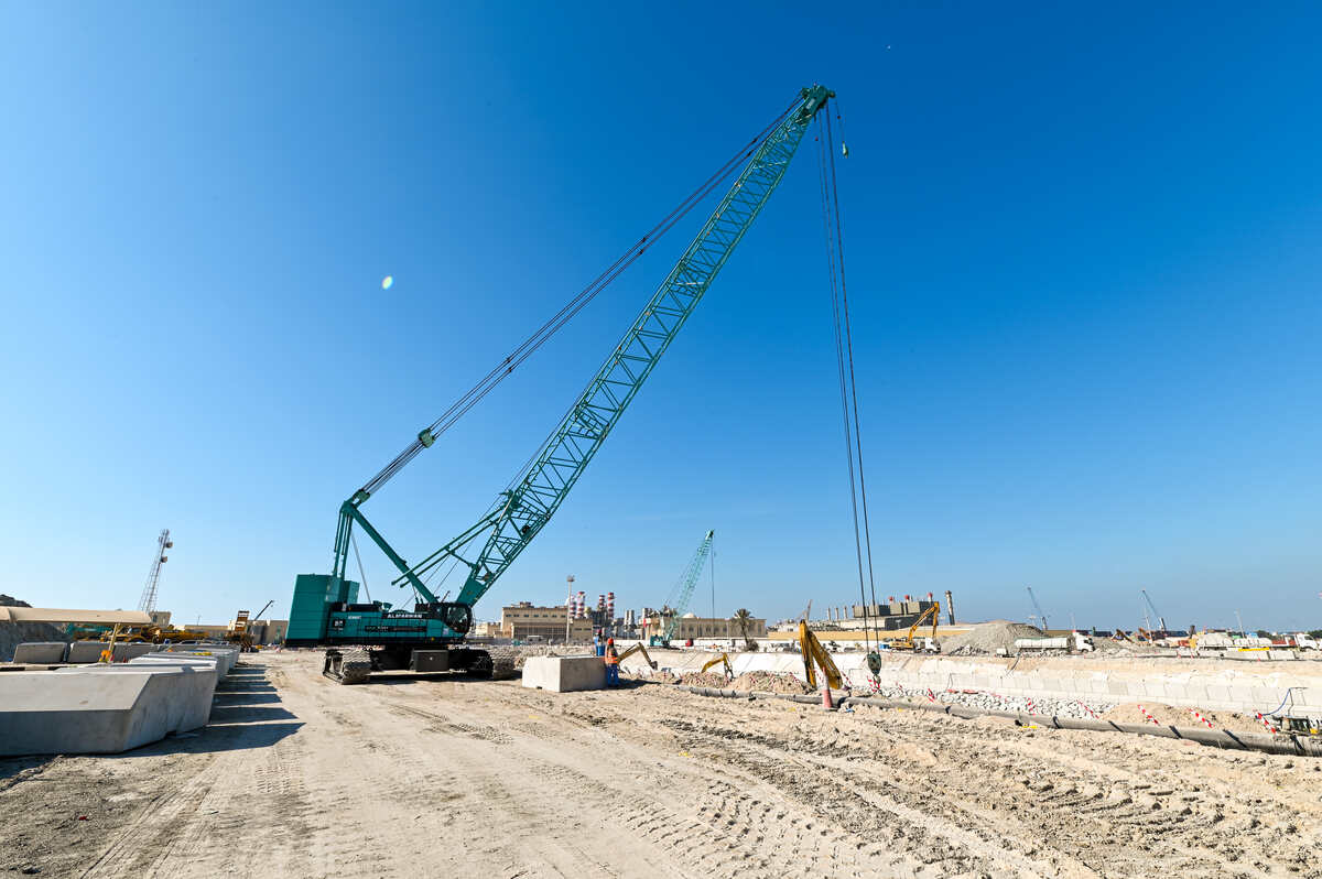 Kobelco 7250S crawler crane