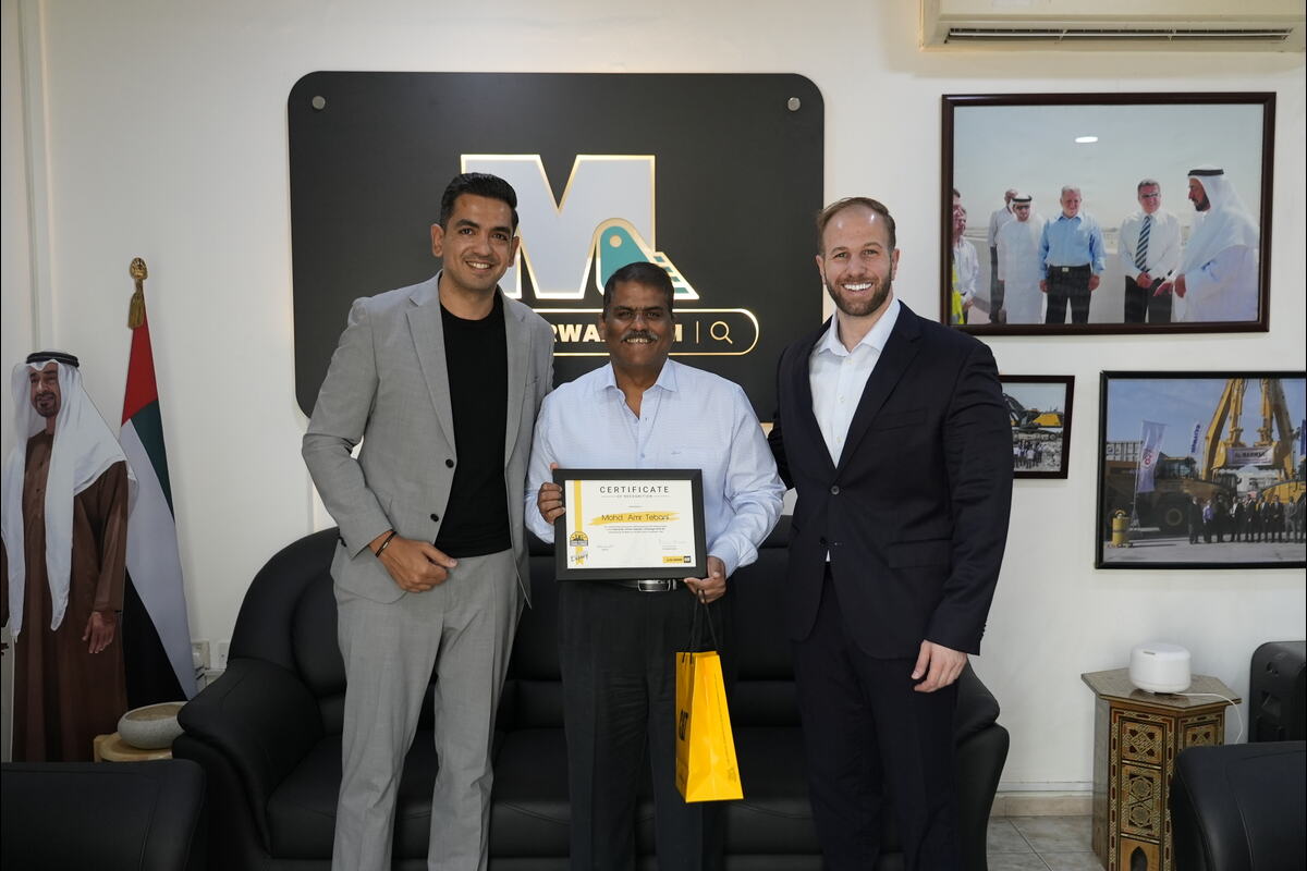 The winner, Mohd. Amr Tebani