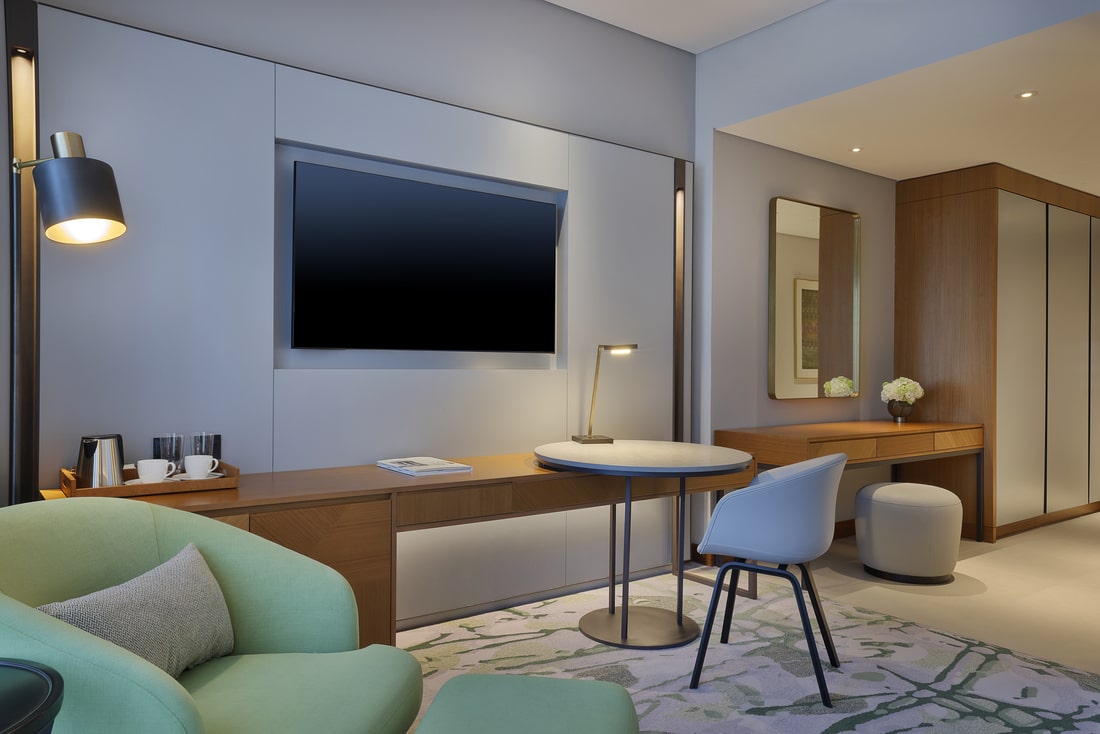 Premium 2BR King rooms in the DoubleTree by Hilton Sharjah