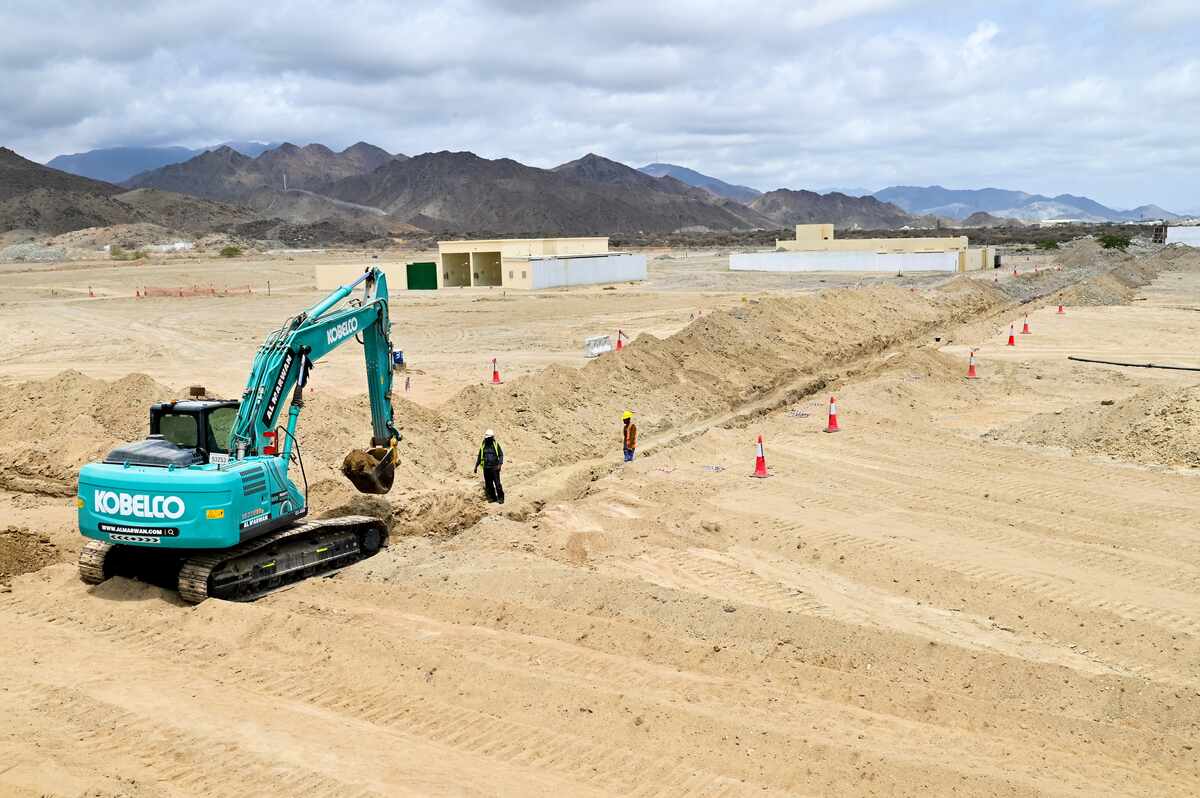 SK220 in action at Kalaba