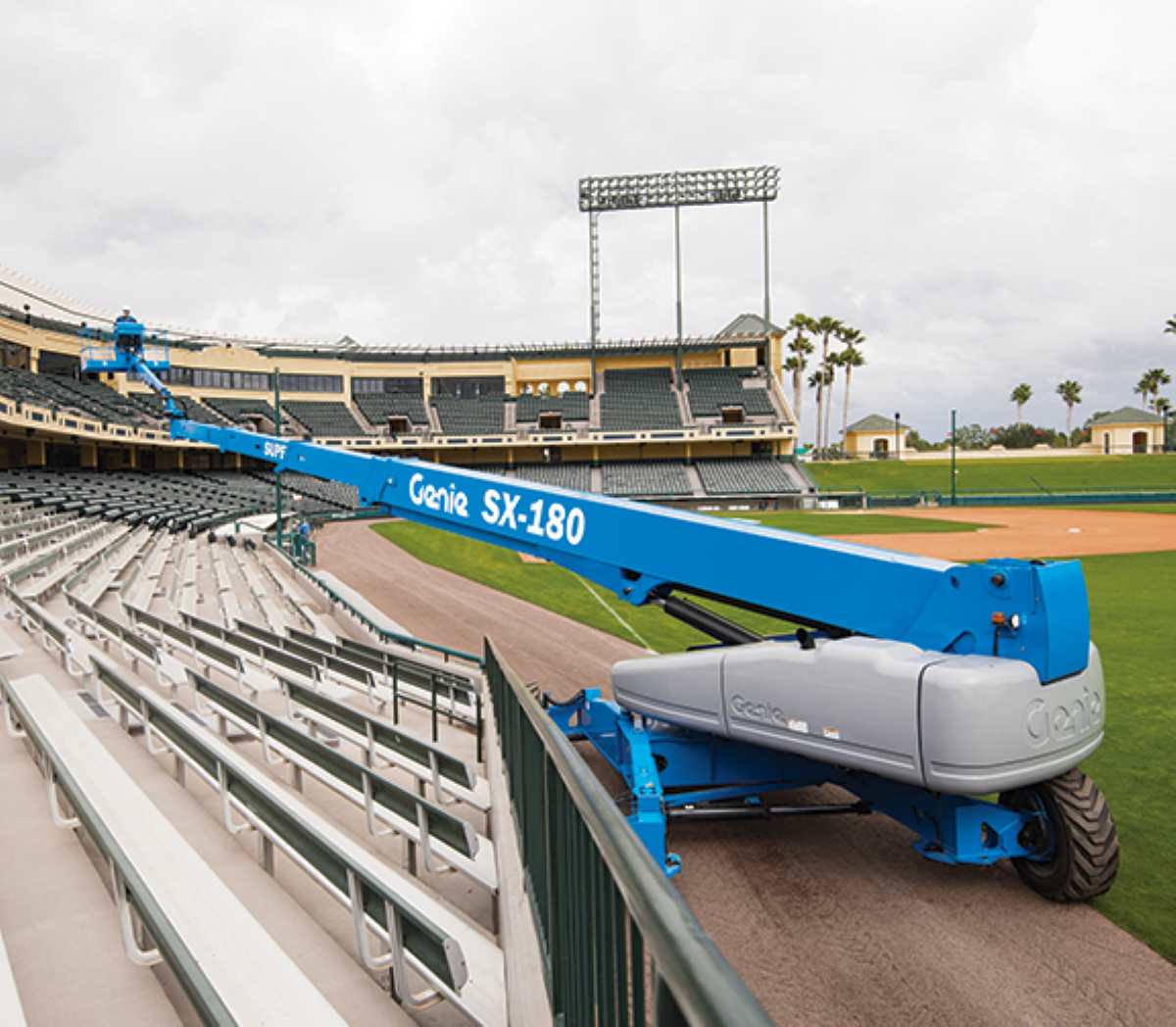 Genie SX-180 boom lift