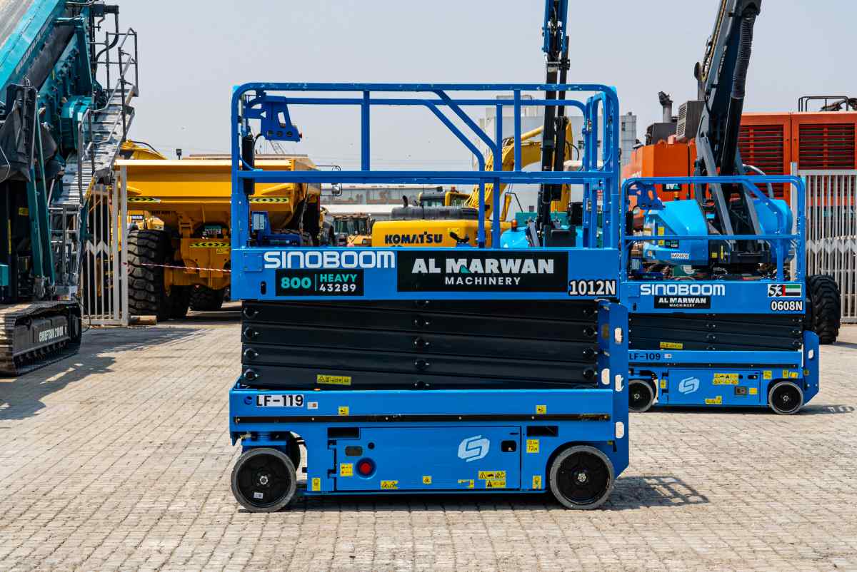 Sinoboom 1012N scissor lift for sale.