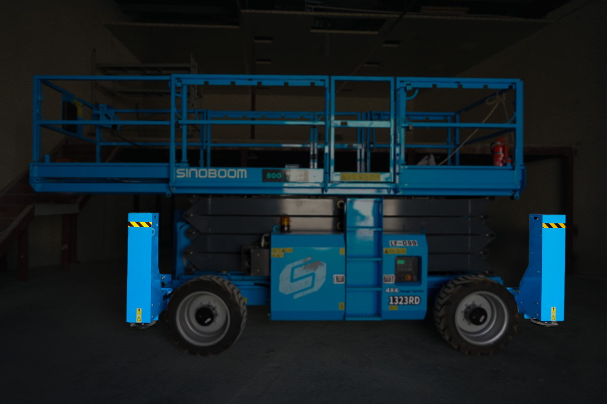 Sinoboom 1323RD rough terrain scissor lift 