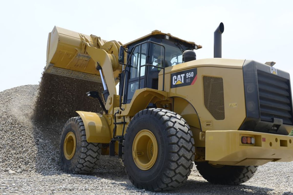 The Caterpillar 950GC Wheel Loader