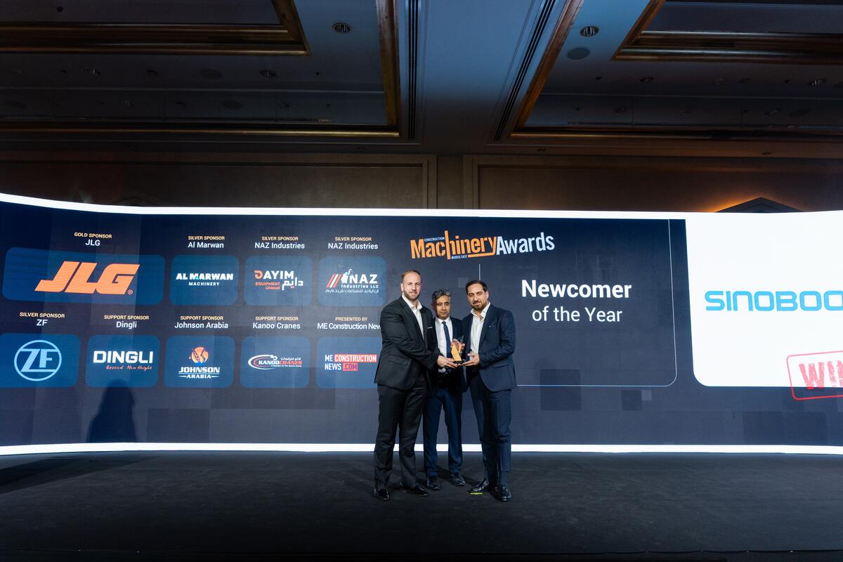 UAE Newcomer of the Year awarded to Sinoboom