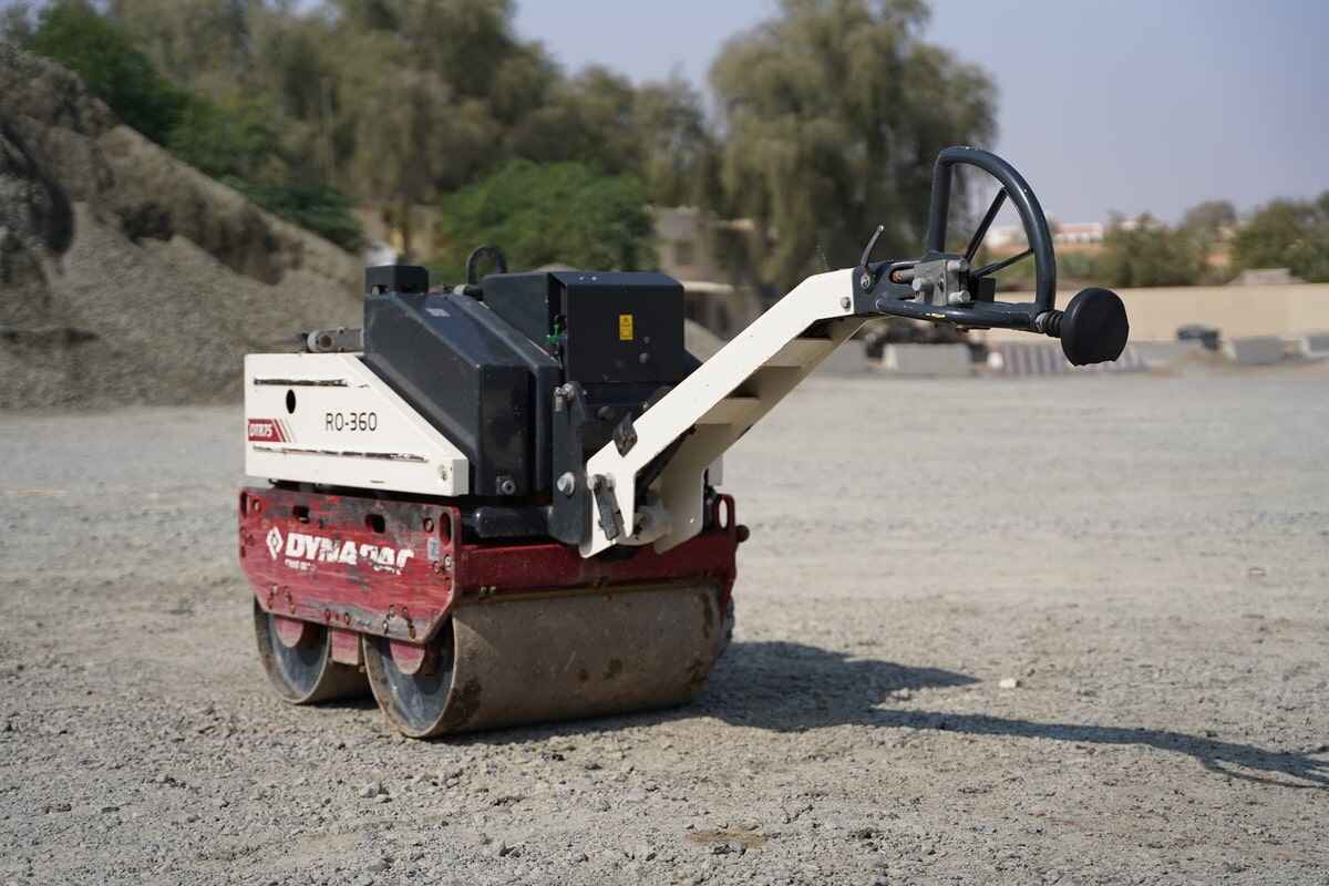 Dynapac DTR walk-behind tandem roller