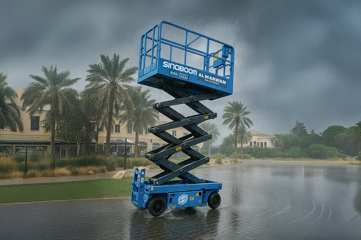 windy conditions - aerial platforms