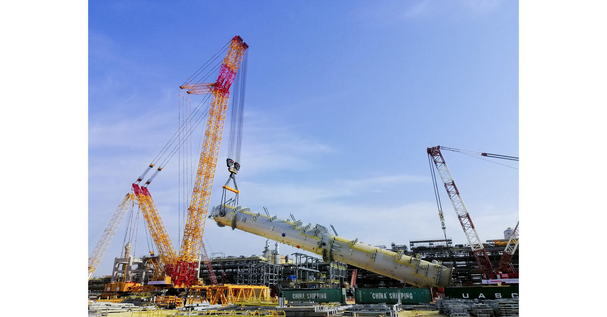 XCMG XGC88000 crawler crane