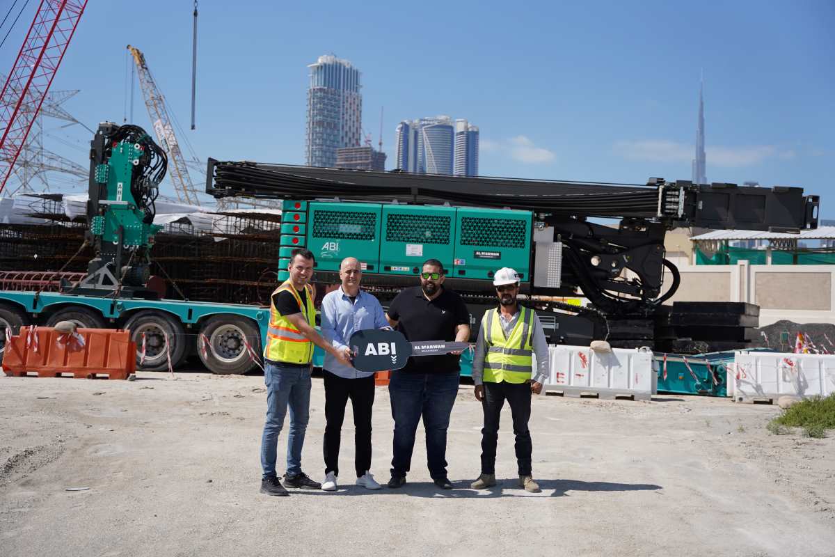 Al Marwan Machinery is the official distributor of ABI drilling equipment