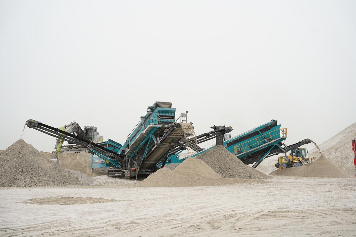 powerscreen Chieftain 2100X