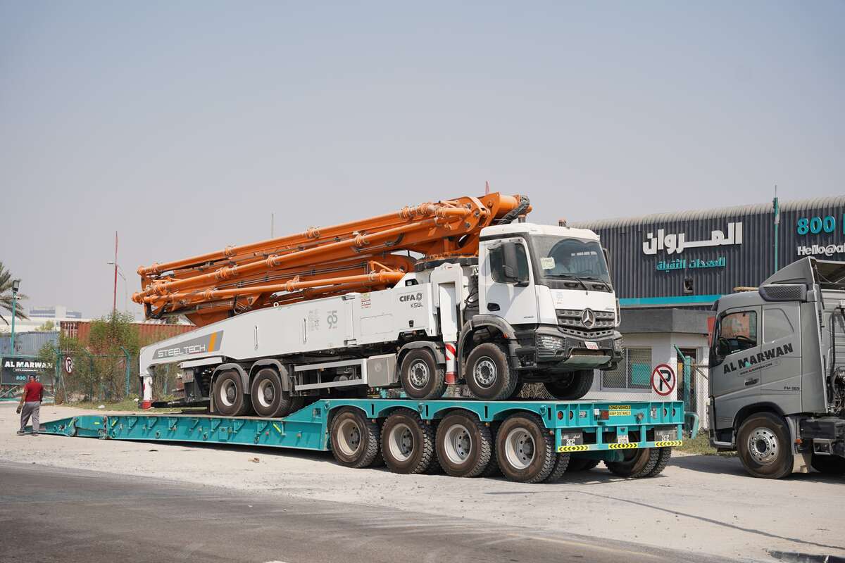 Al Marwan is the authorized dealer for CIFA