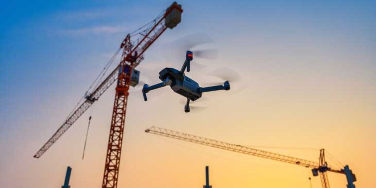 Drones are safer for surveying in construction projects