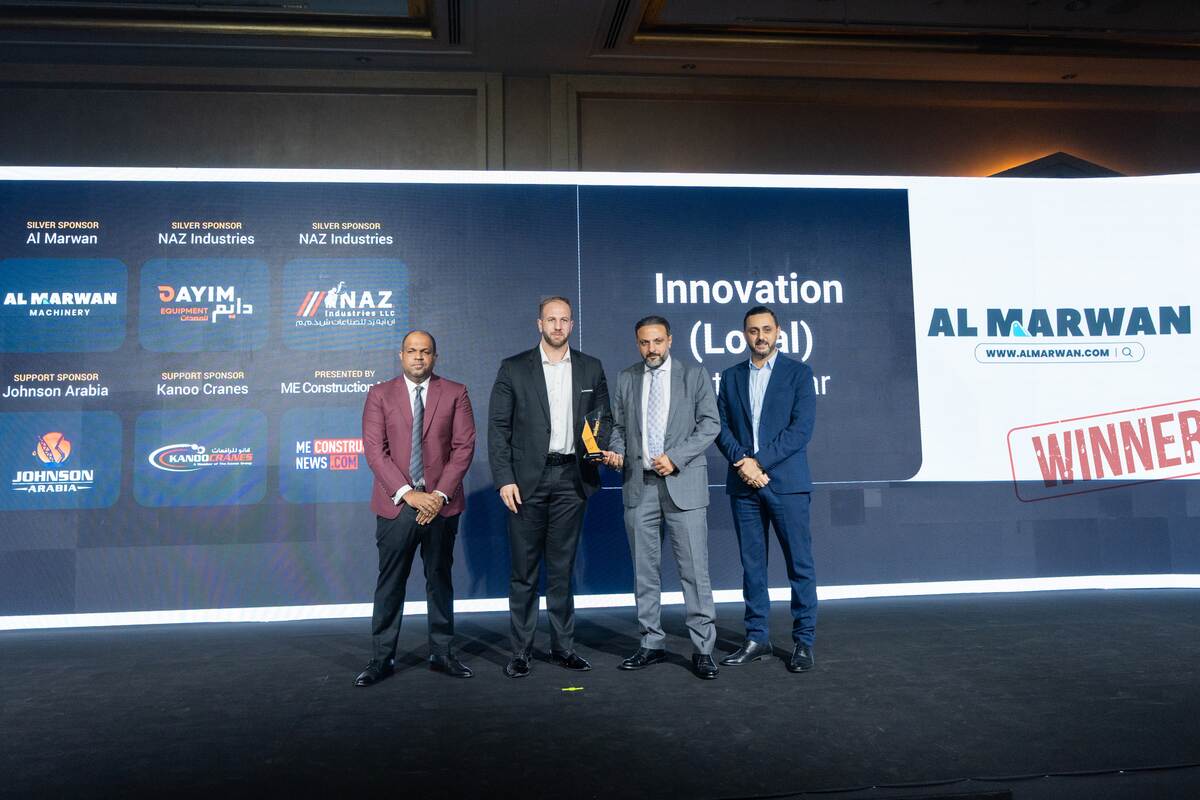 Innovation of the Year – Local awarded to Al Marwan