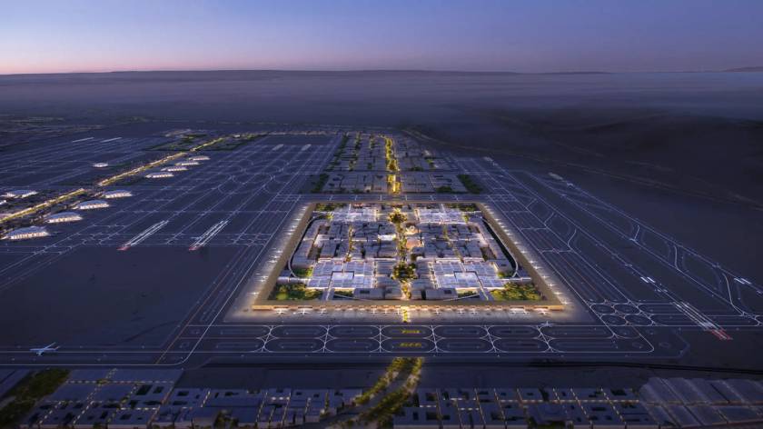 King Salman International Airport (KSIA) render - image courtesy Arch20