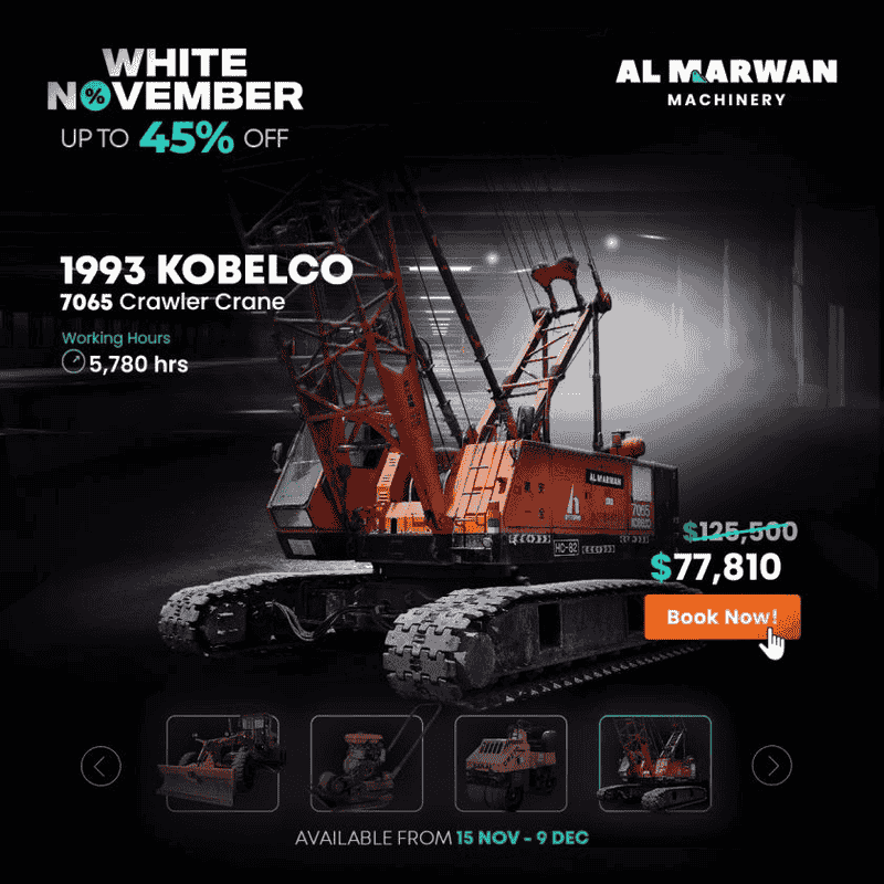 kobelco crawler crane