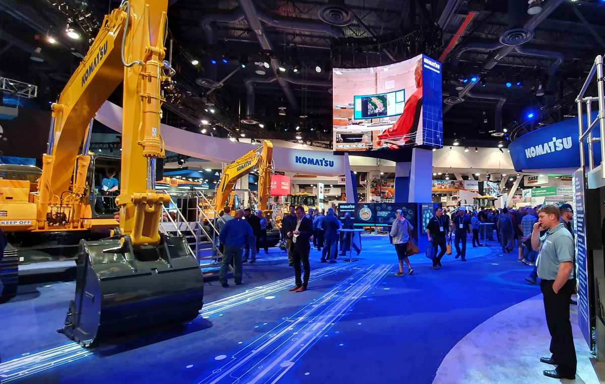 Komatsu in Latin America present at Conexpo 2020