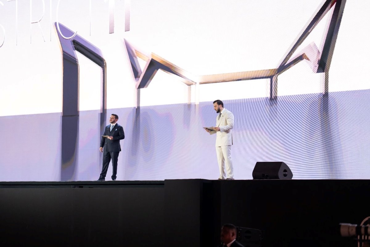 mr. Majd at launch event