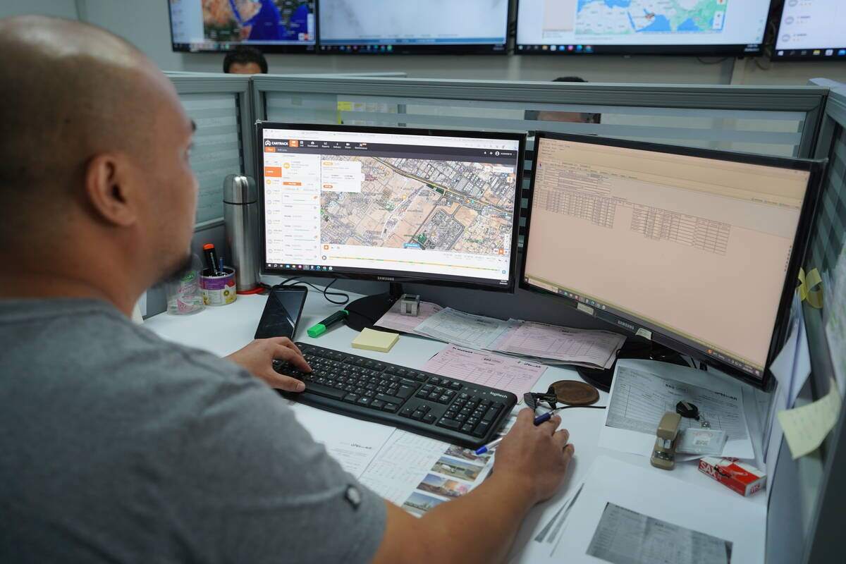 heavy equipment movement monitoring