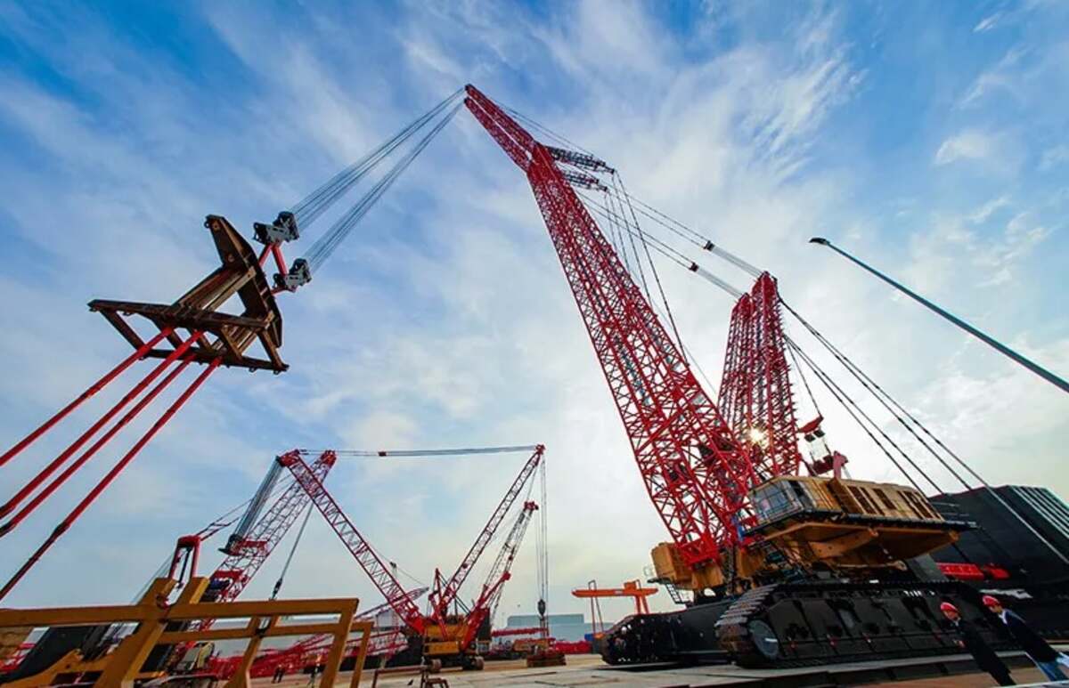 Sany SCC36000TM crawler crane