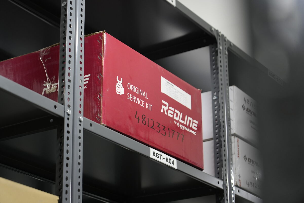 Dynapac Redline service kits in stock